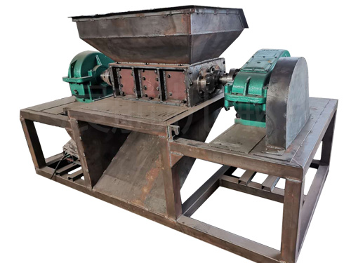 600撕碎机粉碎电脑风扇